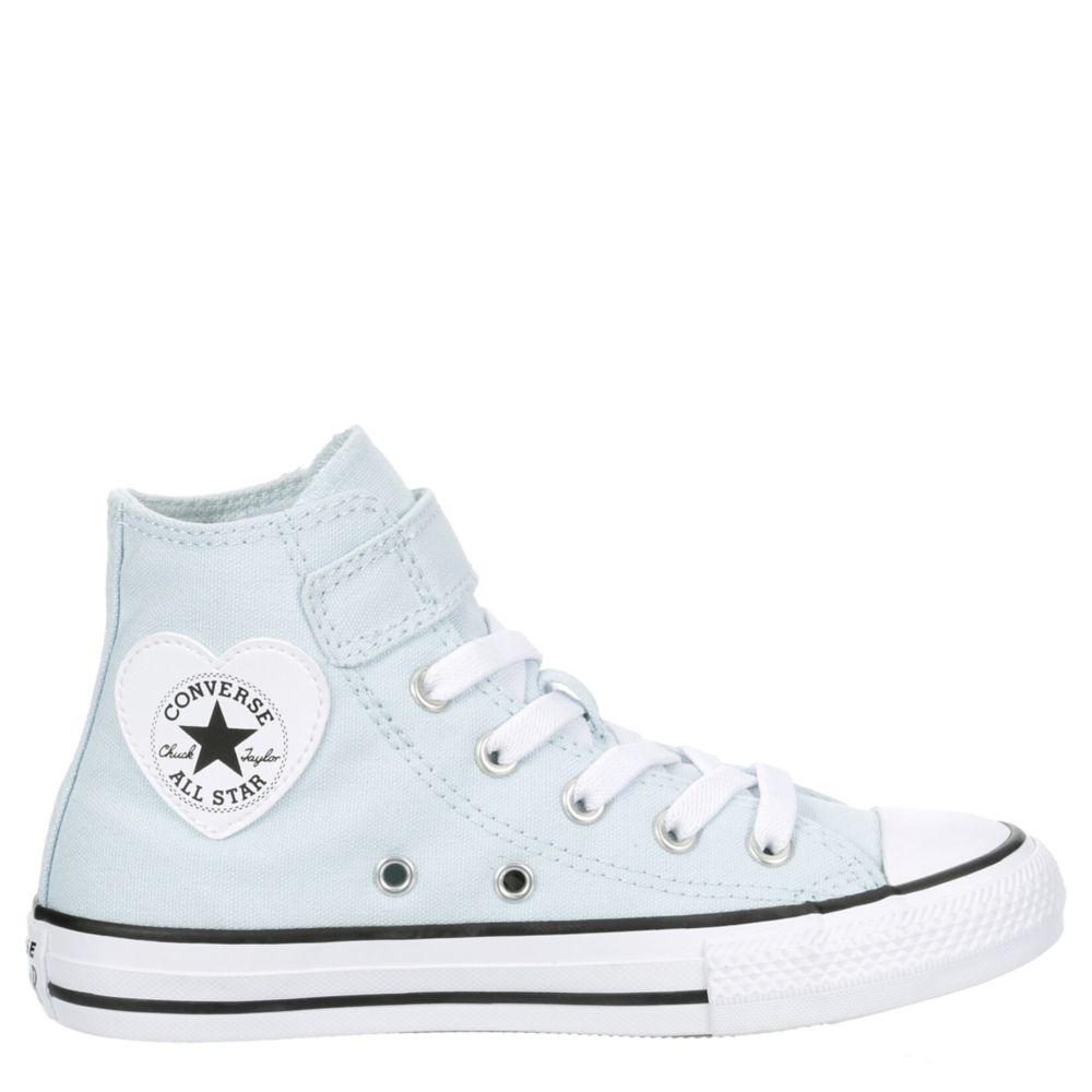 CONVERSE GIRLS CHUCK TAYLOR ALL STAR HEART MID SNEAKER MULTICOLOR