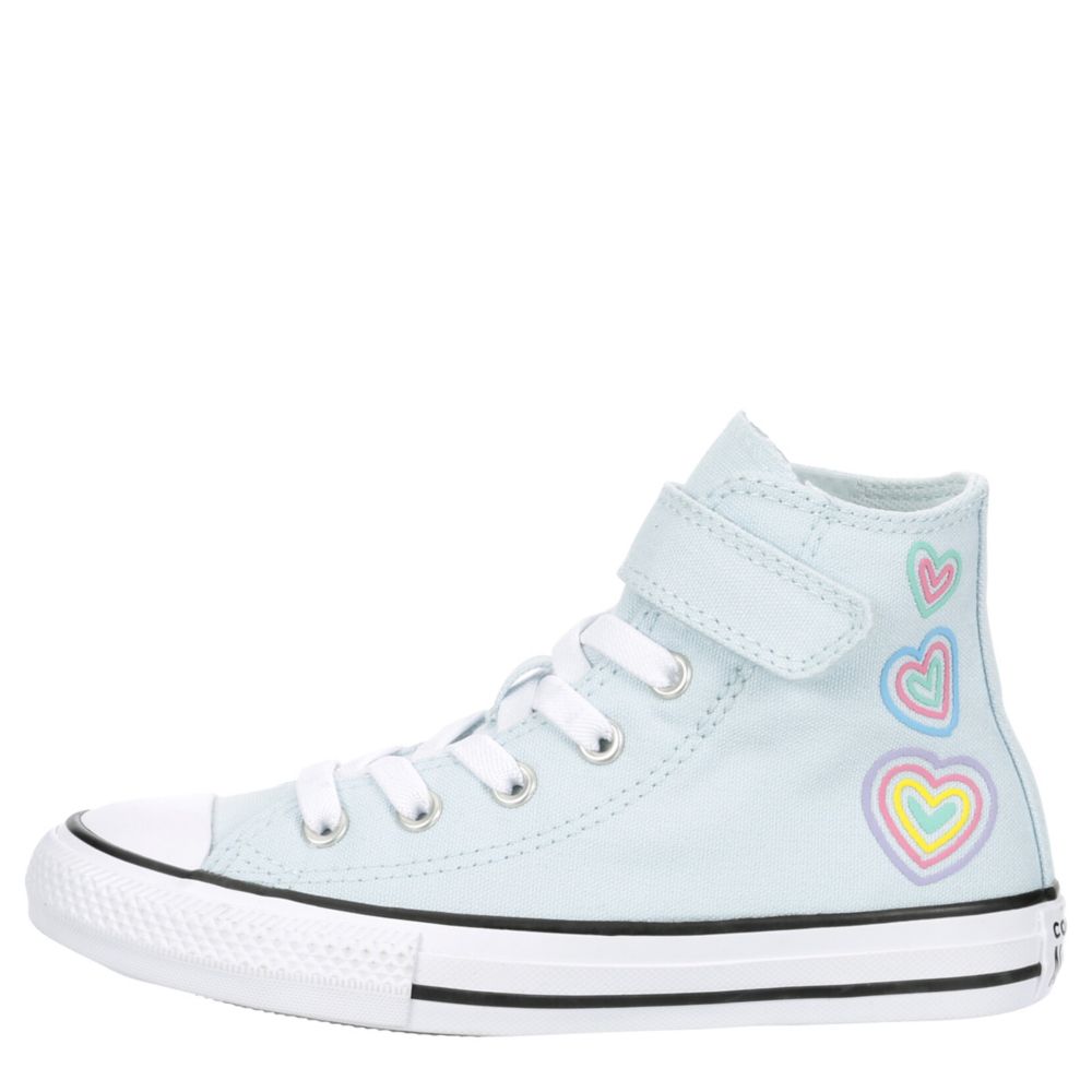 GIRLS CHUCK TAYLOR ALL STAR HEART MID SNEAKER