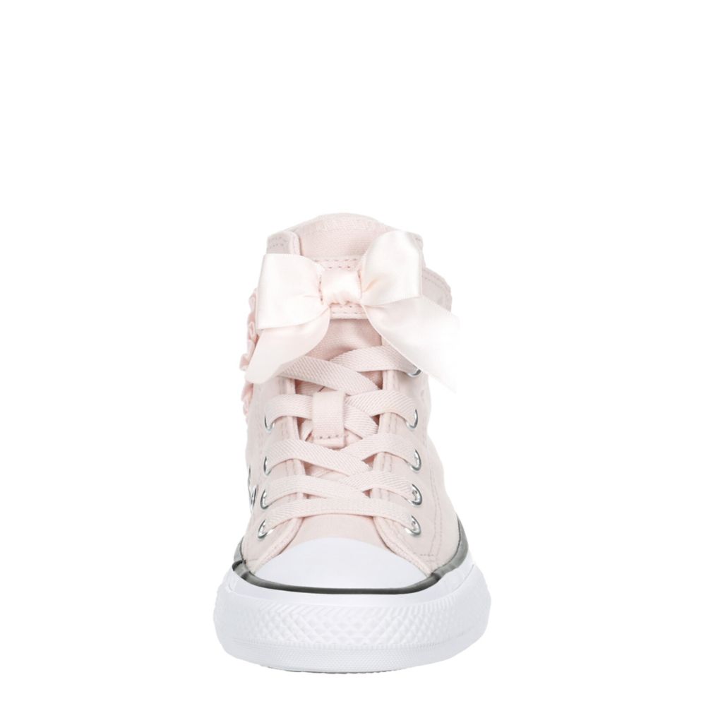 GIRLS LITTLE KID CHUCK TAYLOR ALL STAR HI SNEAKER - WHITE