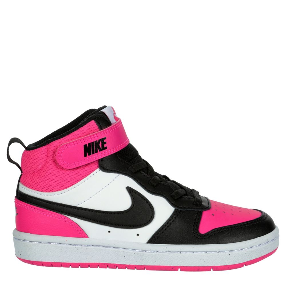 GIRLS LITTLE KID COURT BOROUGH 2 MID SNEAKER