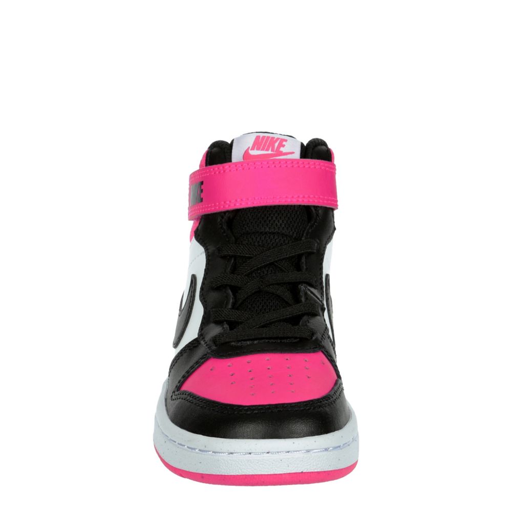 GIRLS LITTLE KID COURT BOROUGH 2 MID SNEAKER