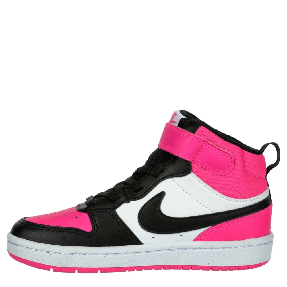 GIRLS LITTLE KID COURT BOROUGH 2 MID SNEAKER