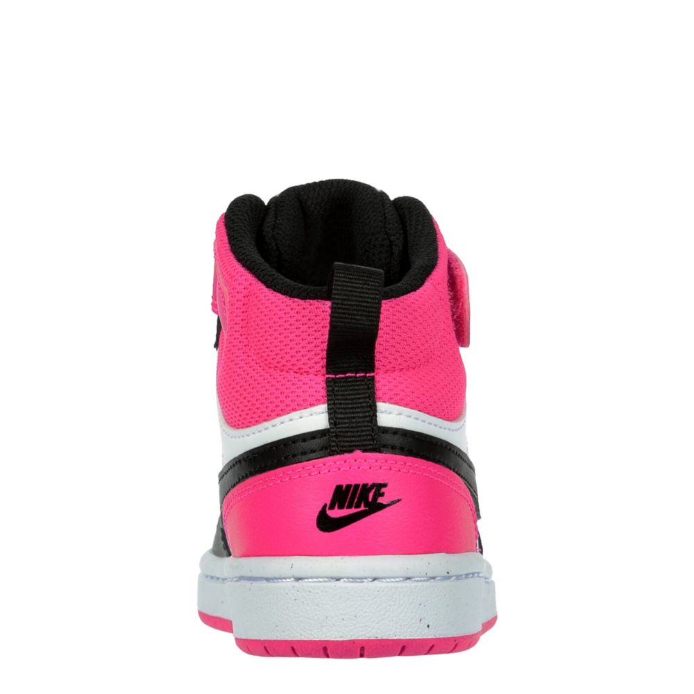 GIRLS LITTLE KID COURT BOROUGH 2 MID SNEAKER