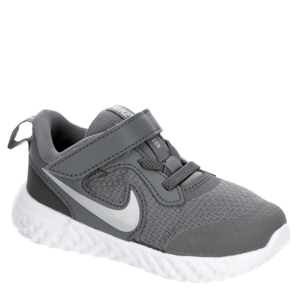 Grey Nike Boys Infant Revolution 5 Slip 