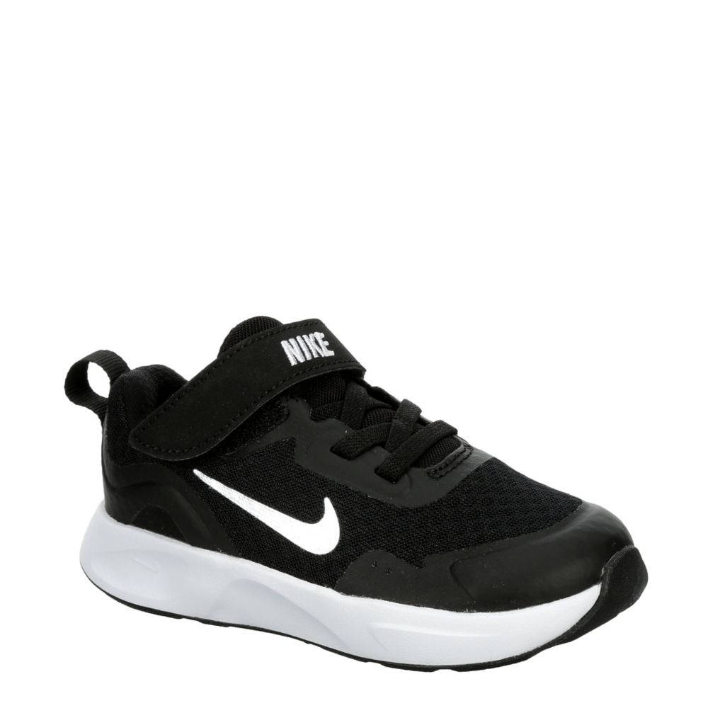 all black nike toddler shoes