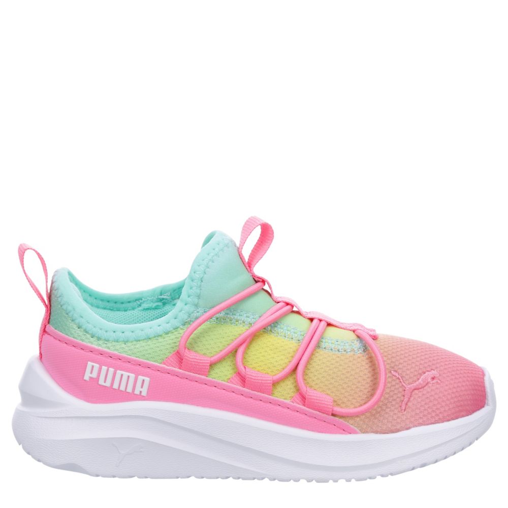 PUMA GIRLS TODDLER SOFTRIDE ONE4ALL SNEAKER - MULTICOLOR