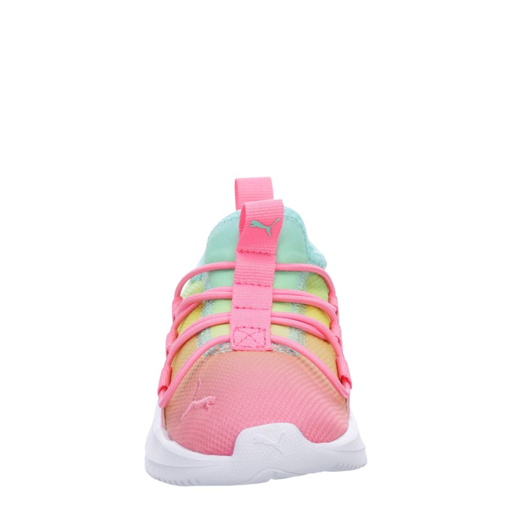 PUMA GIRLS TODDLER SOFTRIDE ONE4ALL SNEAKER - MULTICOLOR