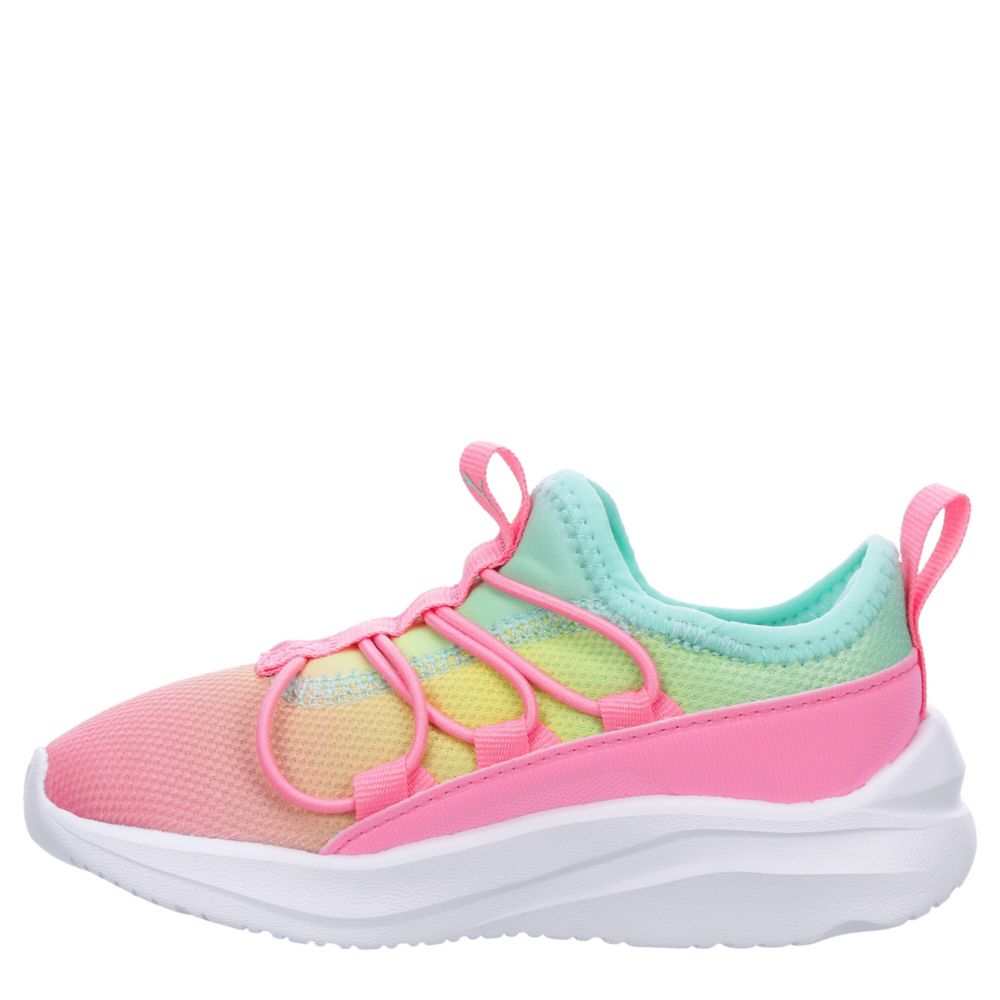 PUMA GIRLS TODDLER SOFTRIDE ONE4ALL SNEAKER - MULTICOLOR