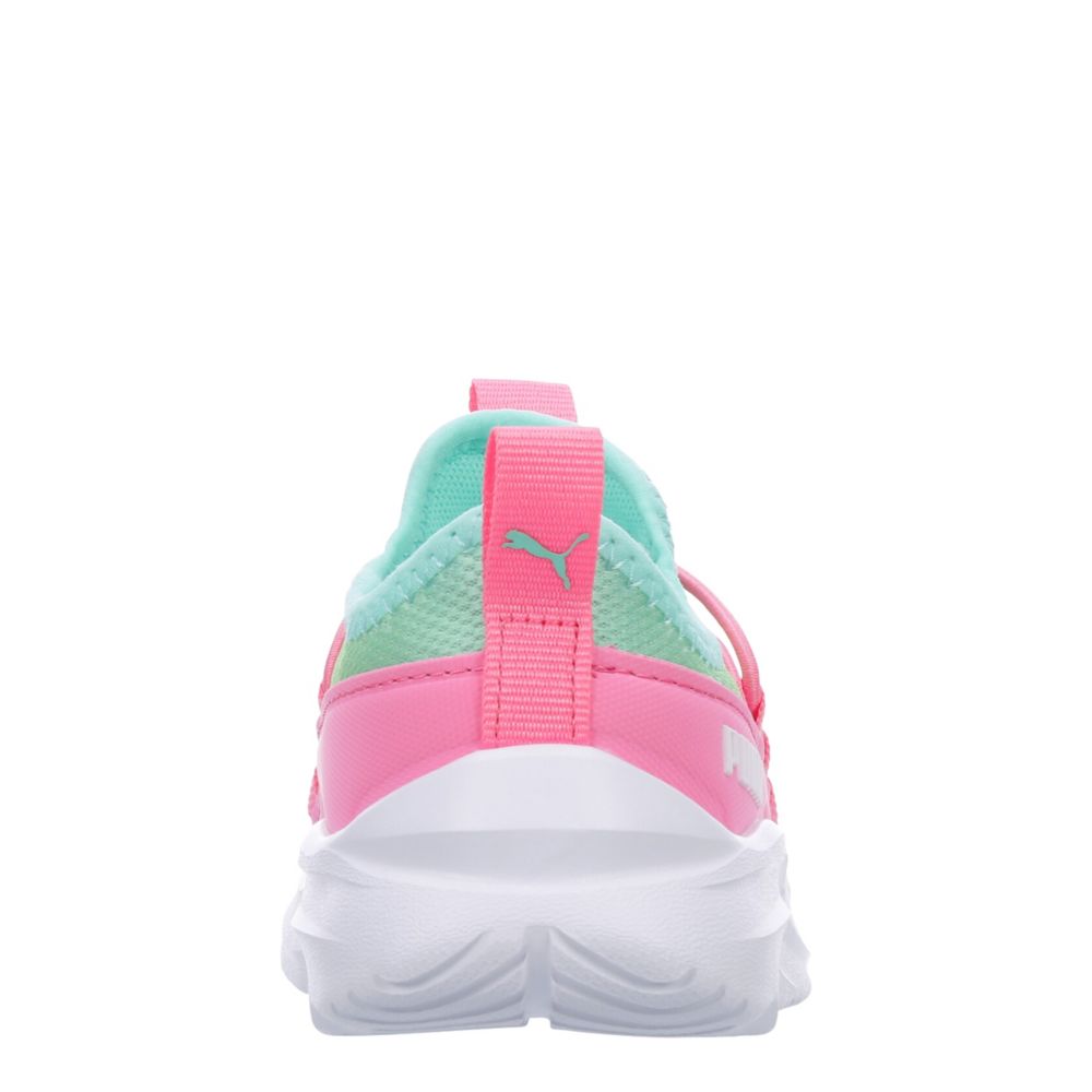 PUMA GIRLS TODDLER SOFTRIDE ONE4ALL SNEAKER - MULTICOLOR