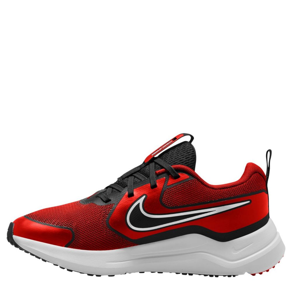 Red and black tennis shoes online