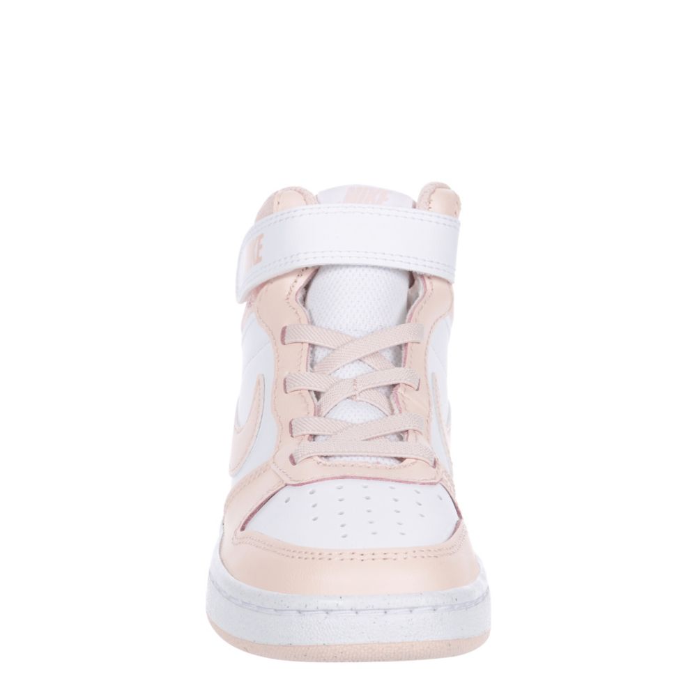 GIRLS LITTLE KID COURT BOROUGH 2 MID SNEAKER