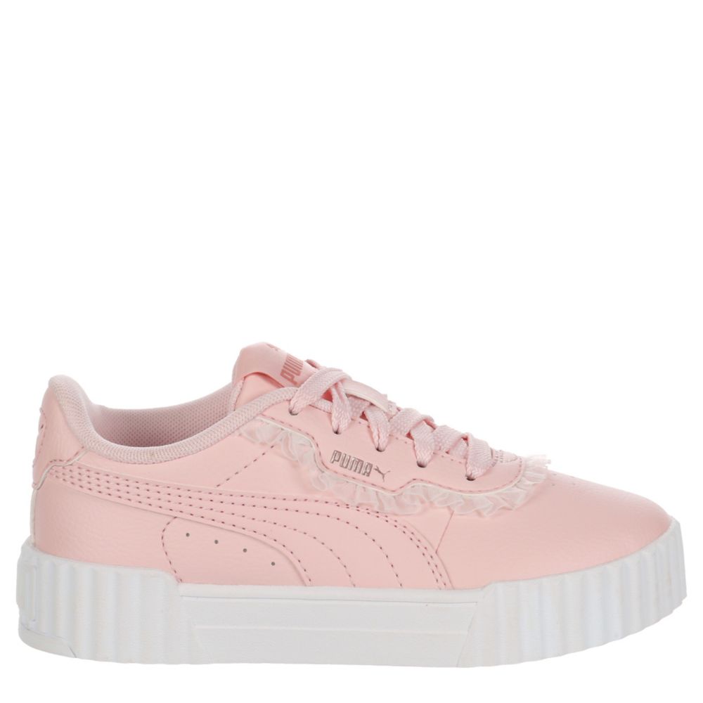 PUMA GIRLS TODDLER CARINA 3.0 SNEAKER - PINK