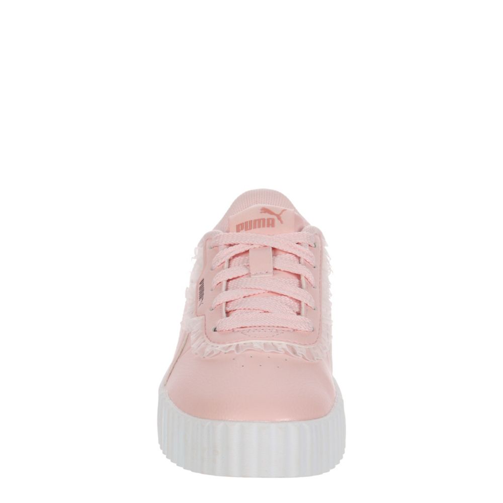 PUMA GIRLS TODDLER CARINA 3.0 SNEAKER - PINK