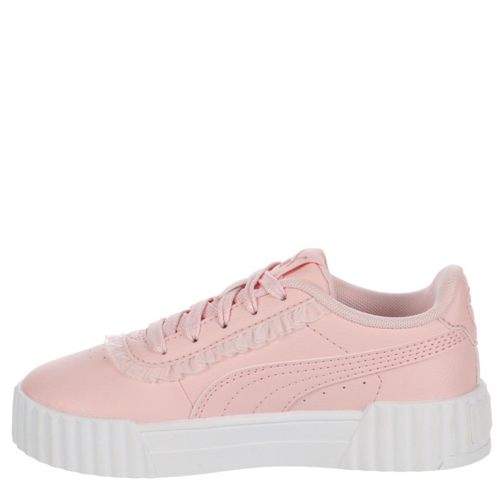 PUMA GIRLS TODDLER CARINA 3.0 SNEAKER - PINK