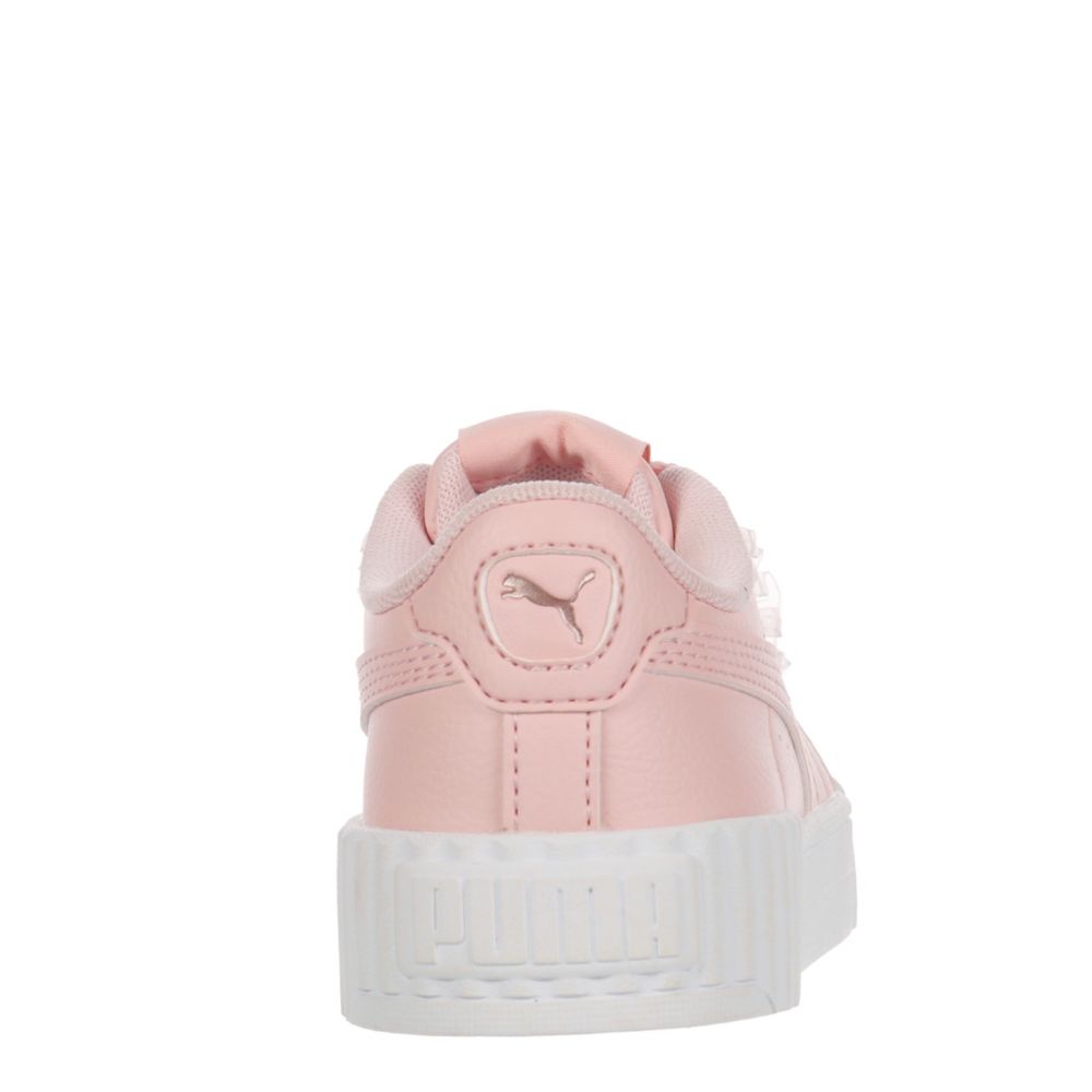 PUMA GIRLS TODDLER CARINA 3.0 SNEAKER - PINK