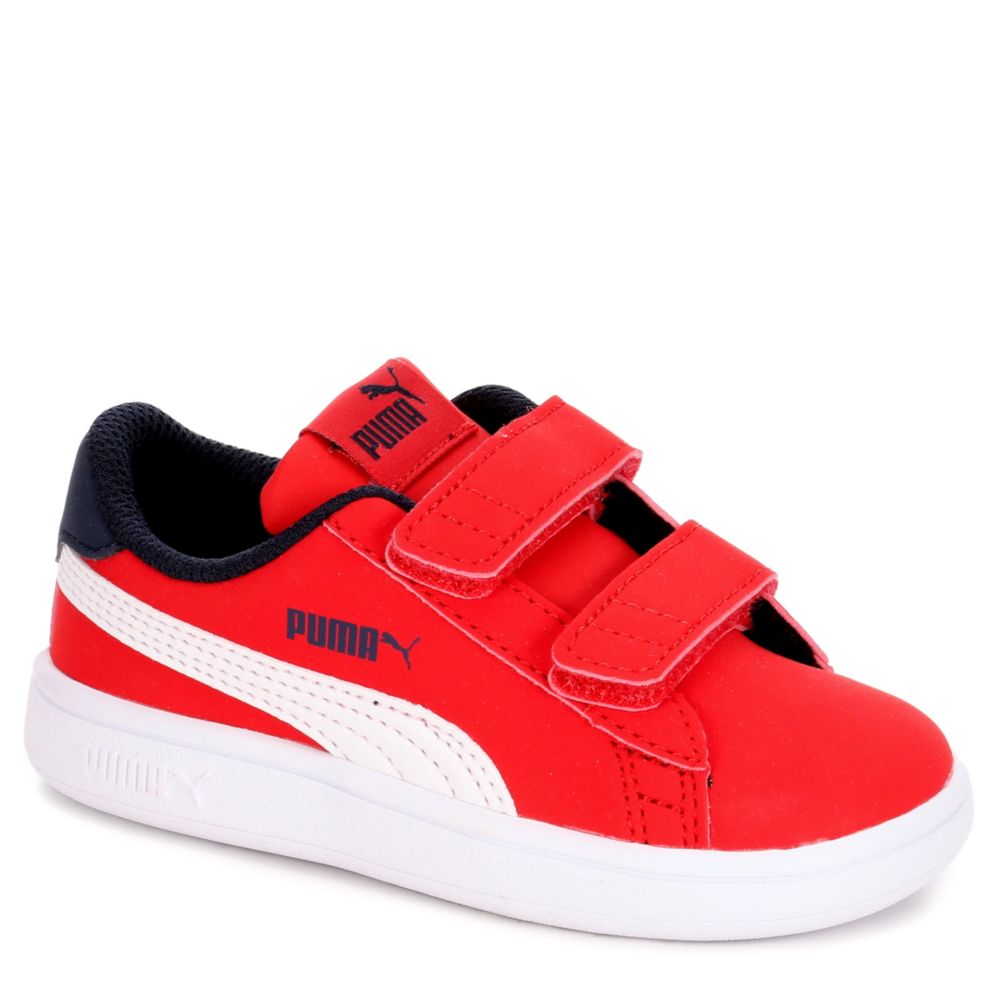boys red puma shoes