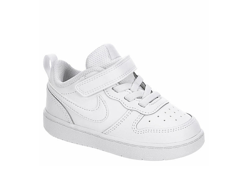 falta petróleo crudo Fértil White Nike Boys Infant And Toddler Court Borough Mid 2 Sneakers | Infant &  Toddler | Rack Room Shoes