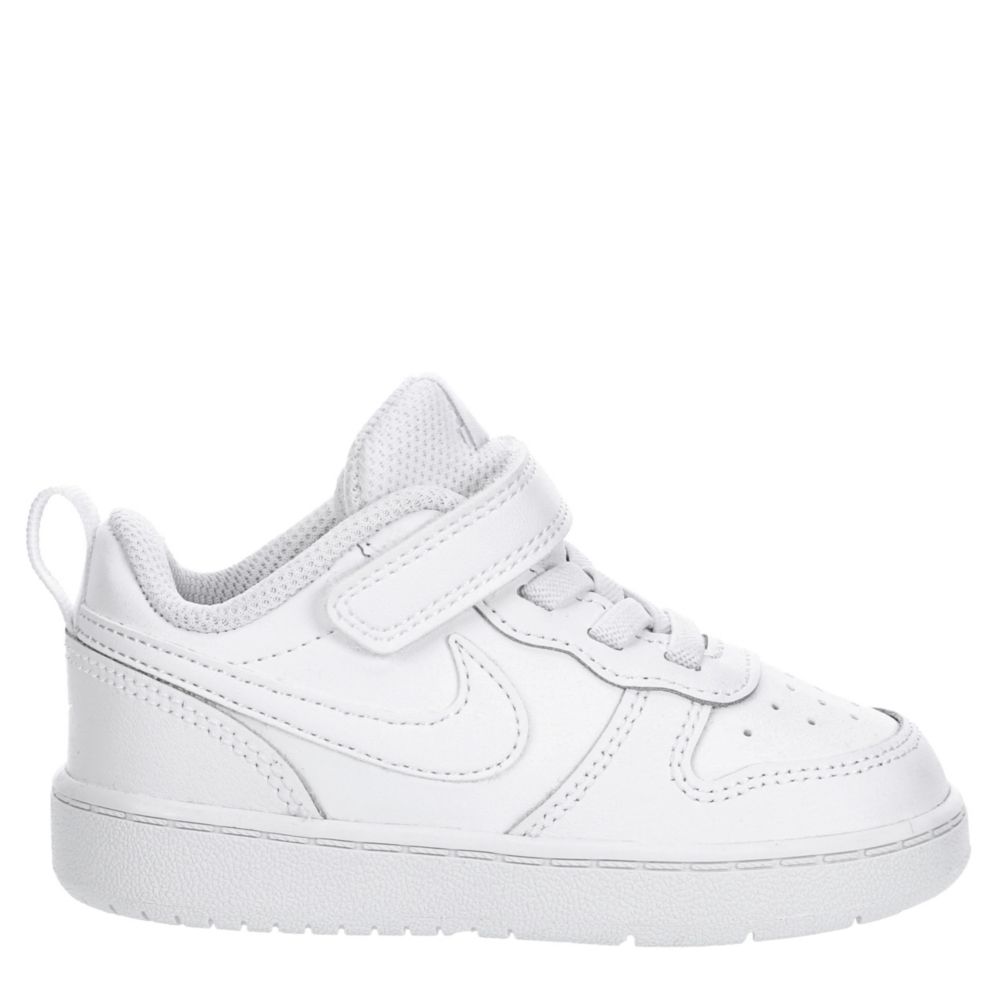 nike court borough low infant white