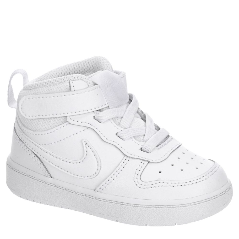 White Nike Boys Infant Court Borough 