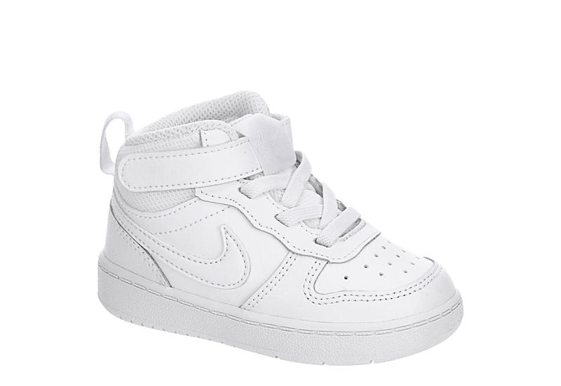 Verscherpen Ingrijpen een beetje White Nike Boys Infant Court Borough Mid 2 Sneaker | Boys | Rack Room Shoes