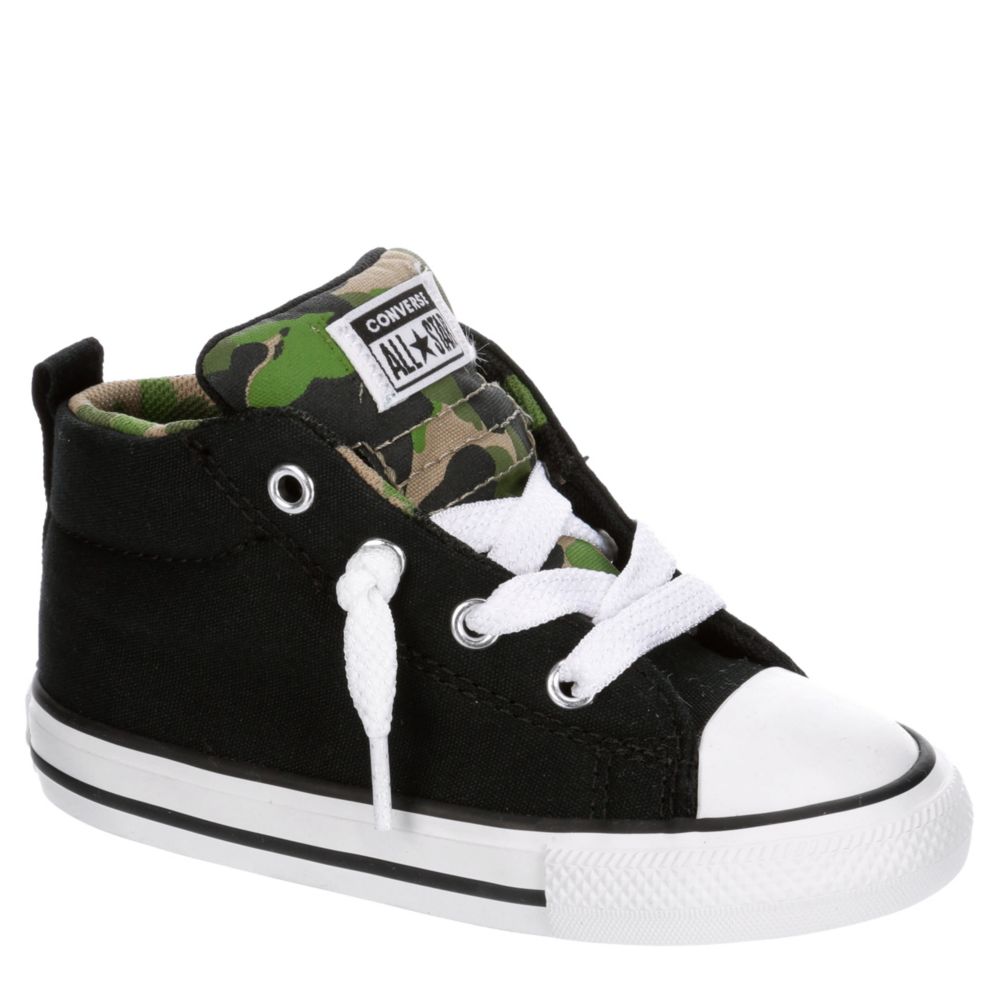 infant black converse