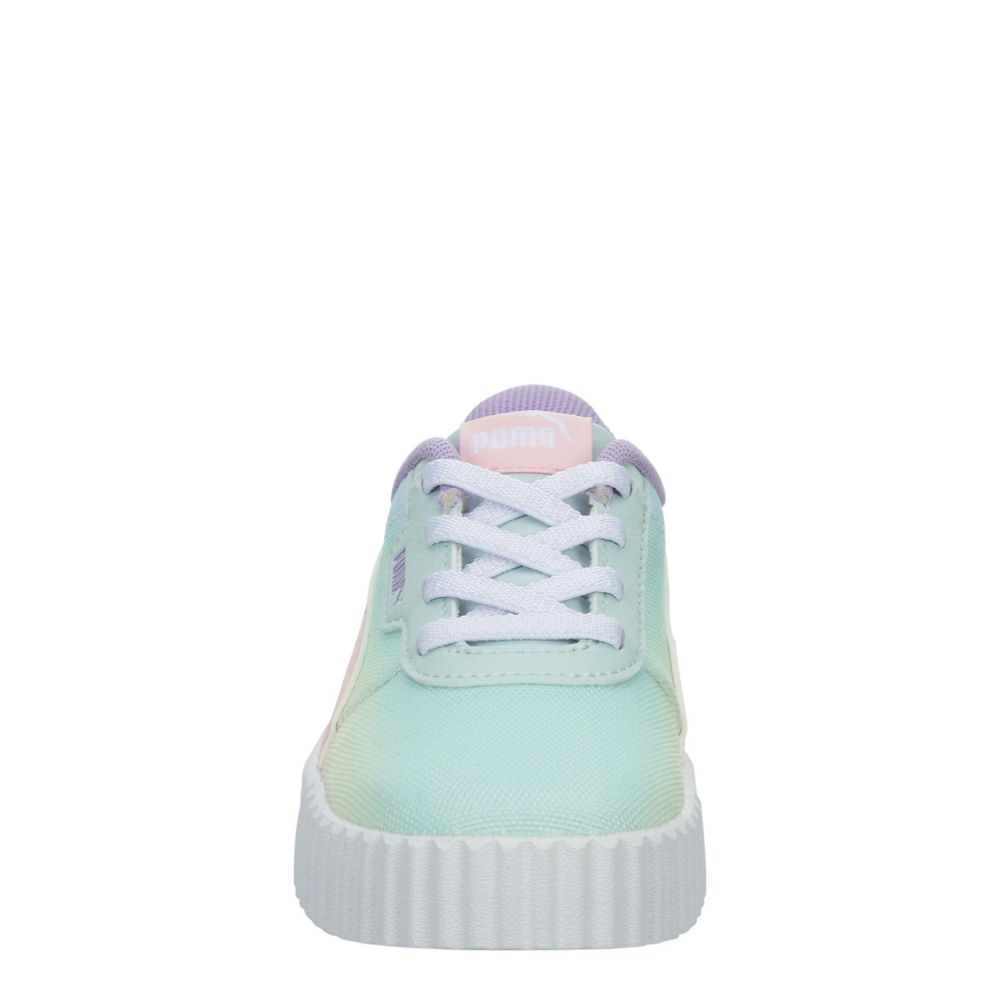 PUMA GIRLS TODDLER CARINA 3.0 SNEAKER - MULTICOLOR