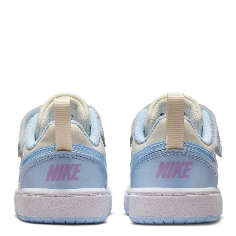 NIKE GIRLS INFANT-TODDLER COURT BOROUGH LOW RECRAFT SNEAKER - WHITE