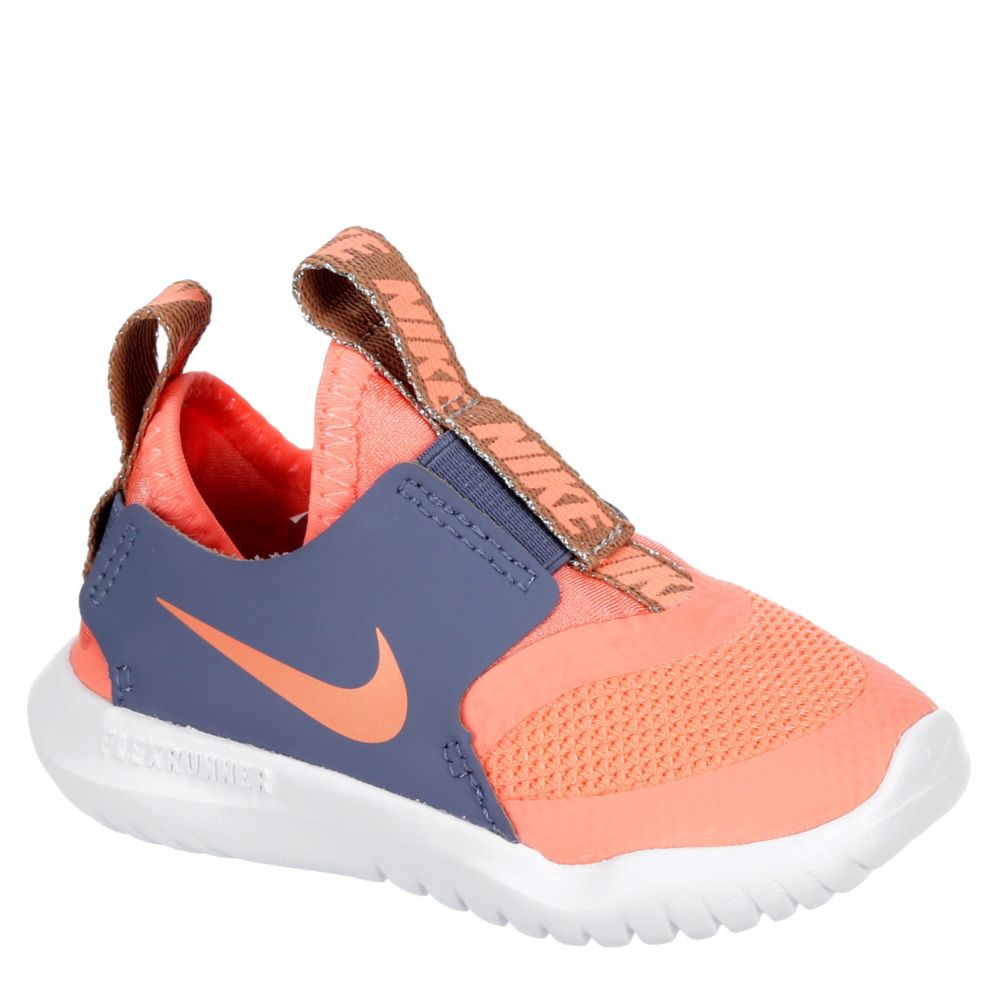 Pink Nike Girls Infant Flex Runner Slip 