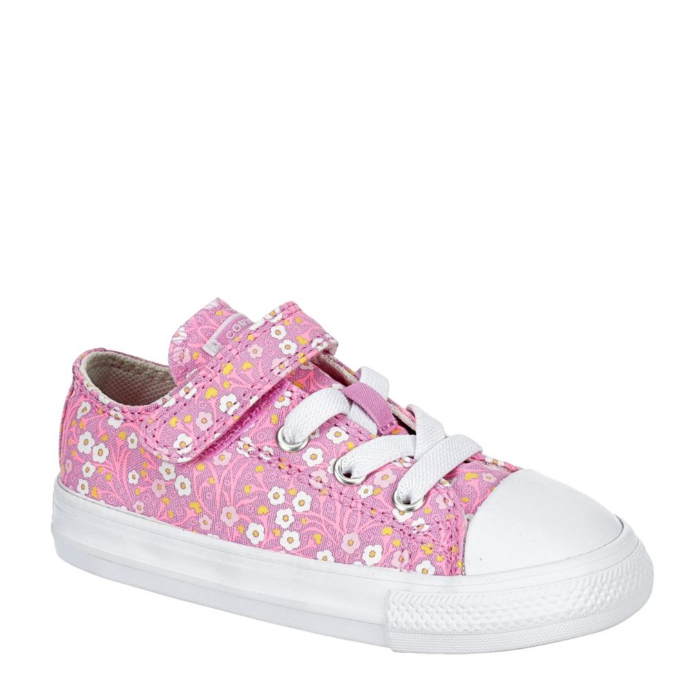 pink floral converse