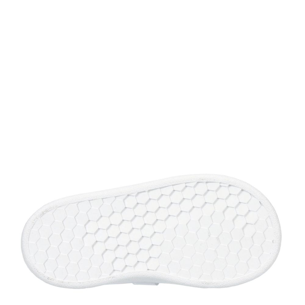 adidas grand court trainers infant girls