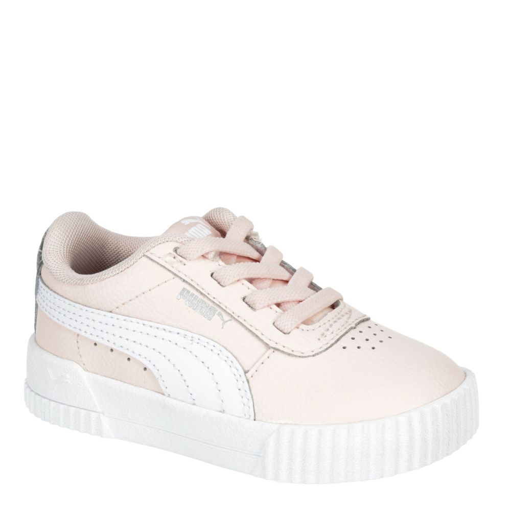 pink toddler pumas