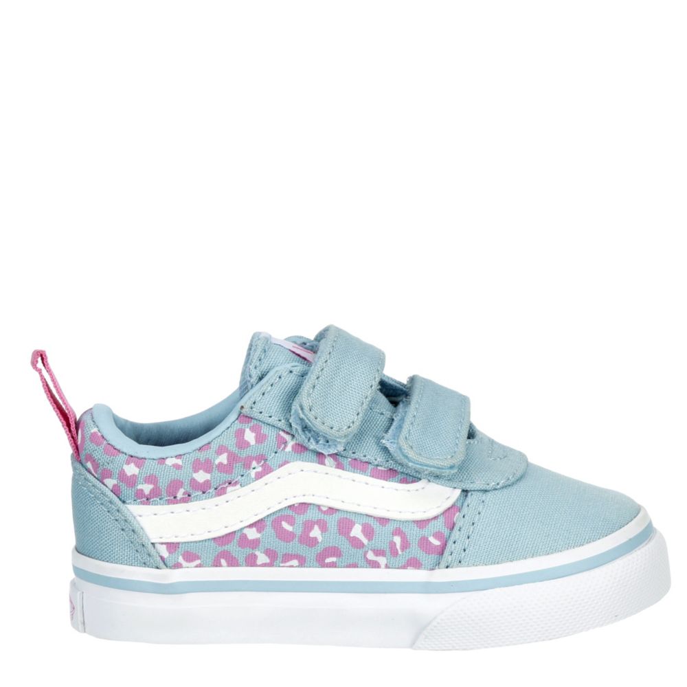 girls light blue vans