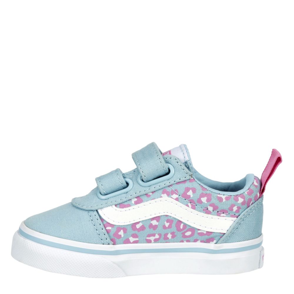 girls light blue vans
