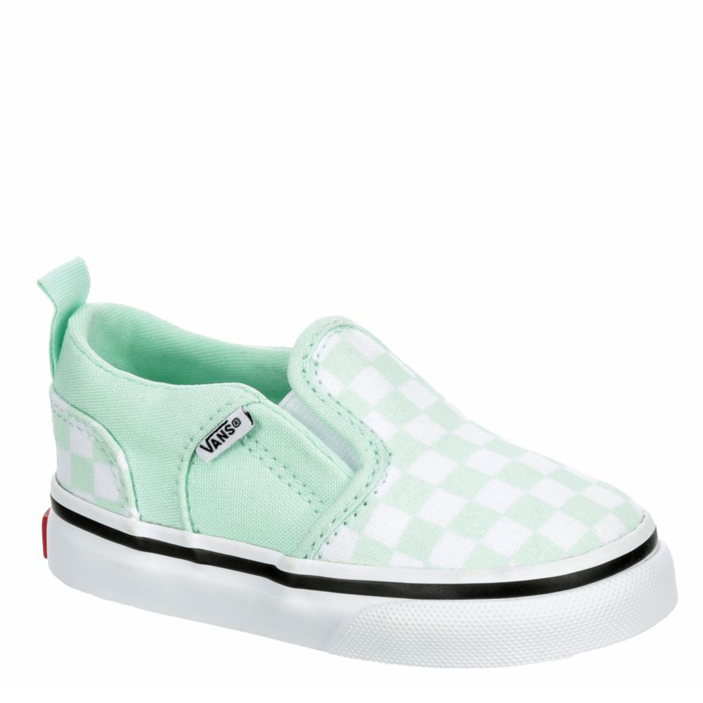 vans girls slip on shoes