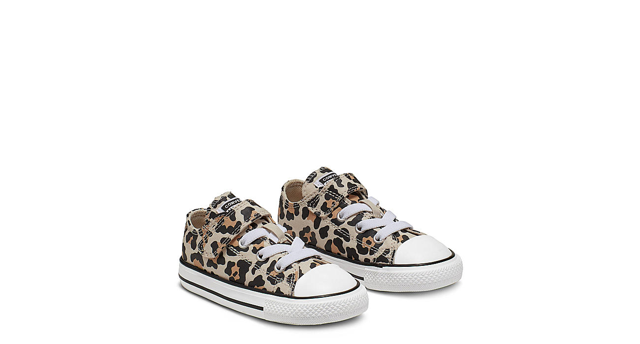 Leopard Converse Girls Infant Chuck Taylor All Star Low Sneaker | Infant &  Toddler | Rack Room Shoes