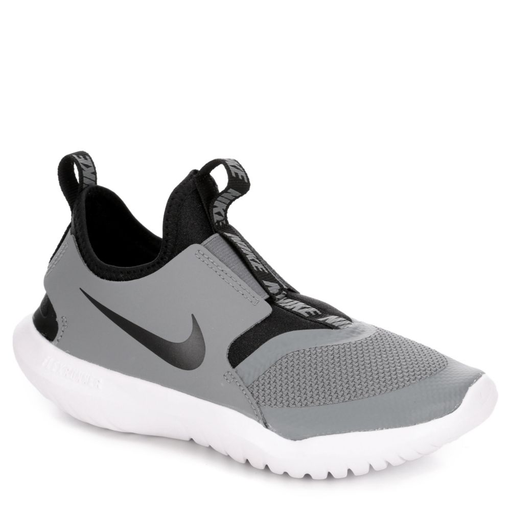 grey nike kids shoes