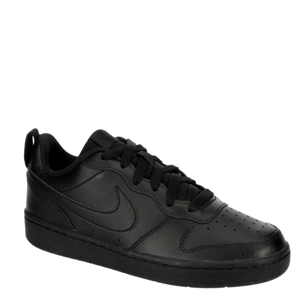 BOYS COURT BOROUGH 2 LOW TOP SNEAKER BLACK