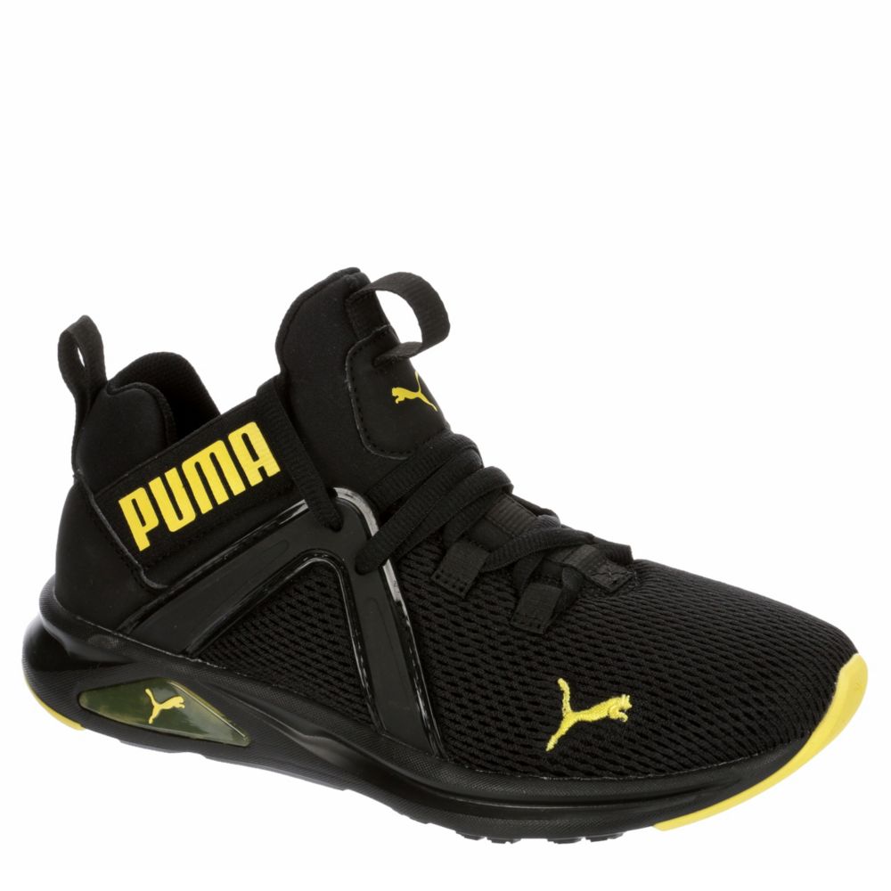 Black Puma Boys Enzo 2 Weave Jr Sneaker 