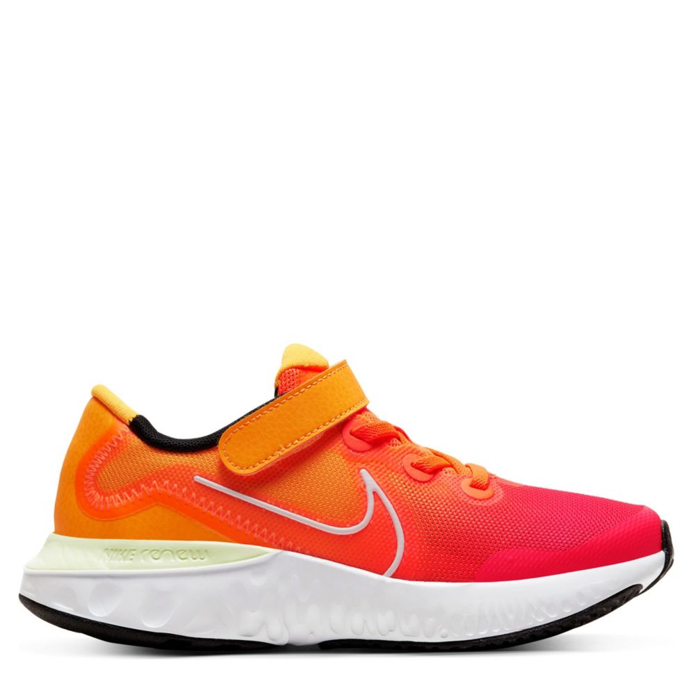 boys orange nike shoes