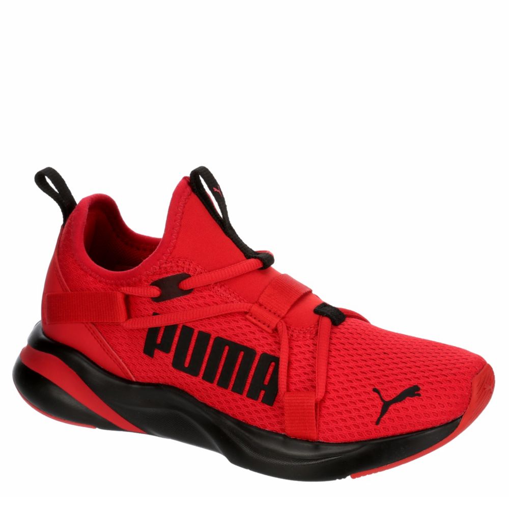 Red Puma Boys Softride Rift Slip On 