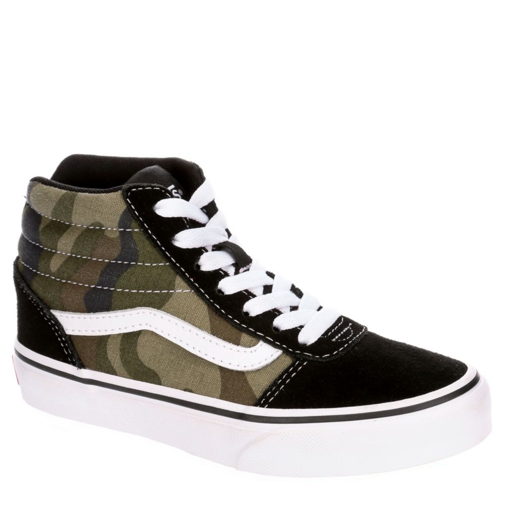 vans kids camo