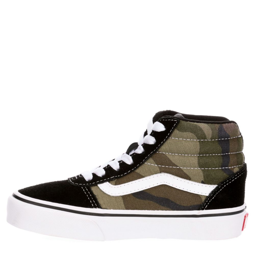 vans camo high tops