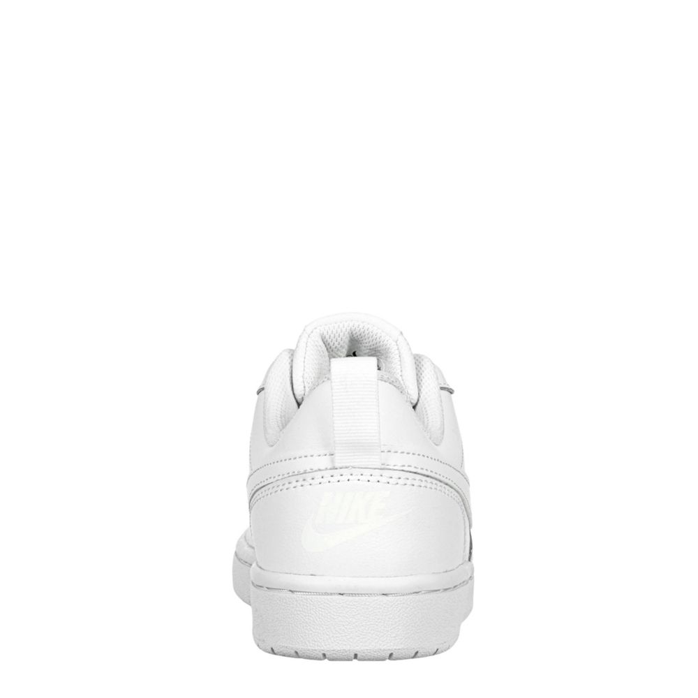 White Nike Boys Court Borough 2 Low Top Sneaker Athletic Rack Room Shoes