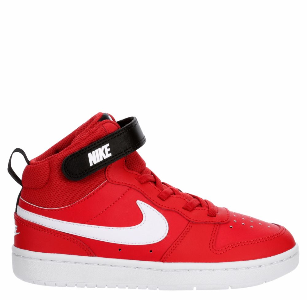 nike court borough red black