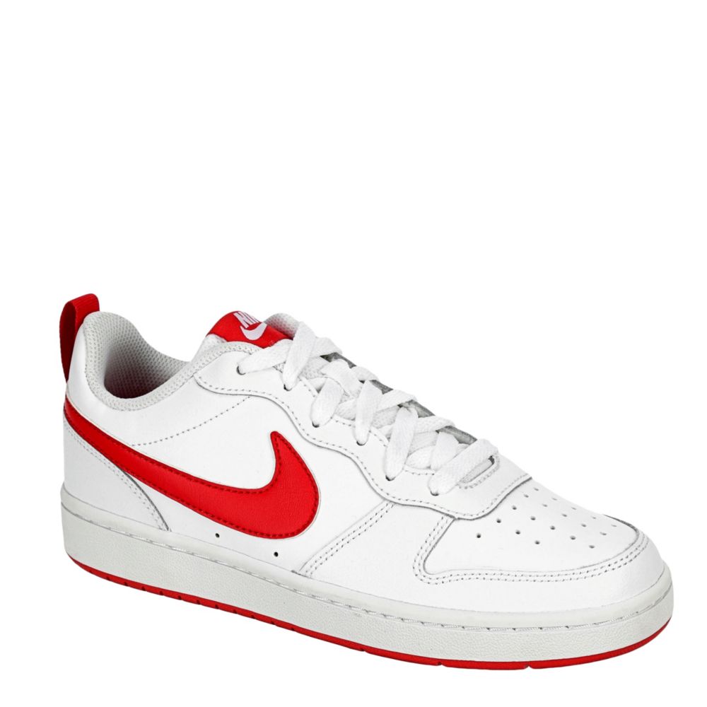 boys white nike shoes