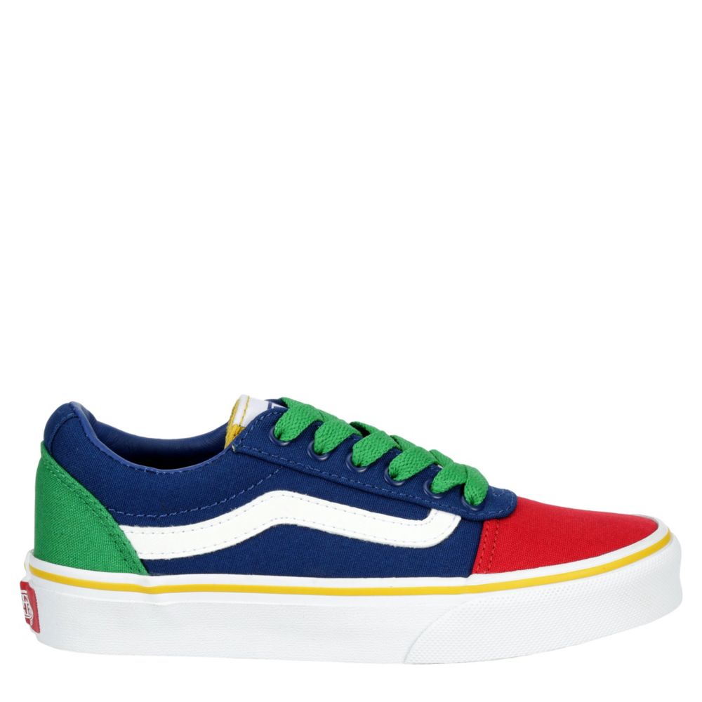 multicolor vans kids