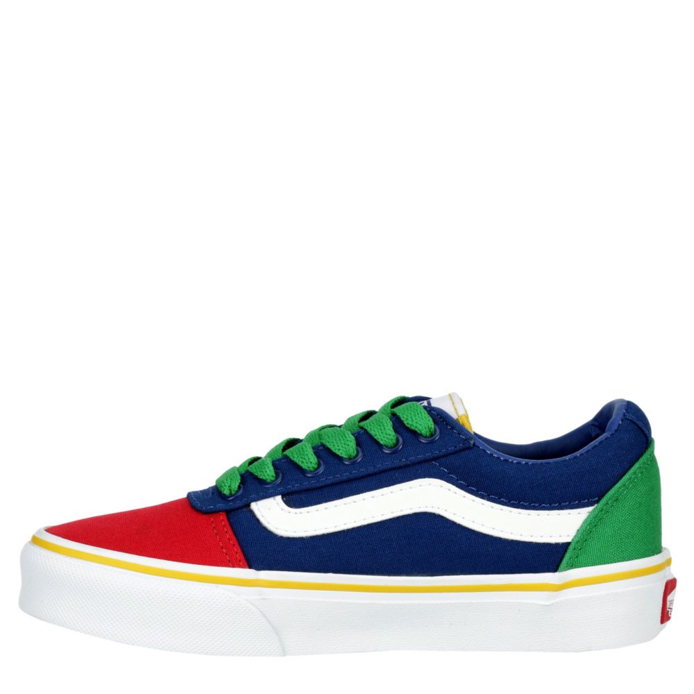 kids multicolor vans