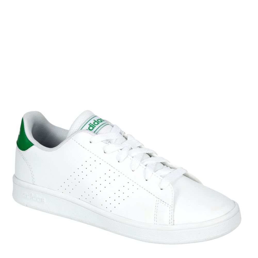 boys white adidas sneakers