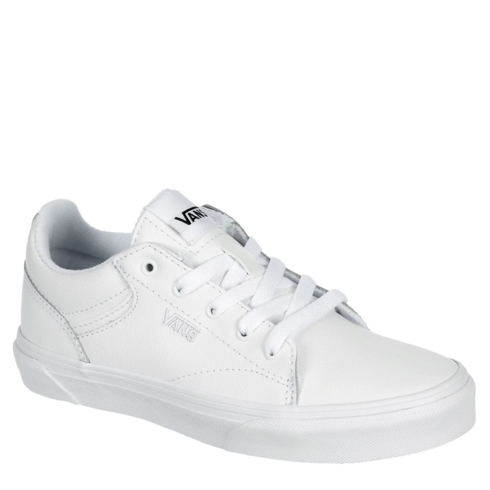all white vans tennis shoes