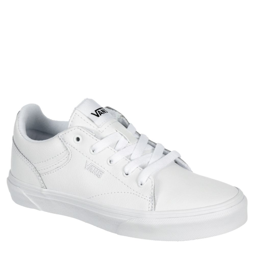 boys vans white